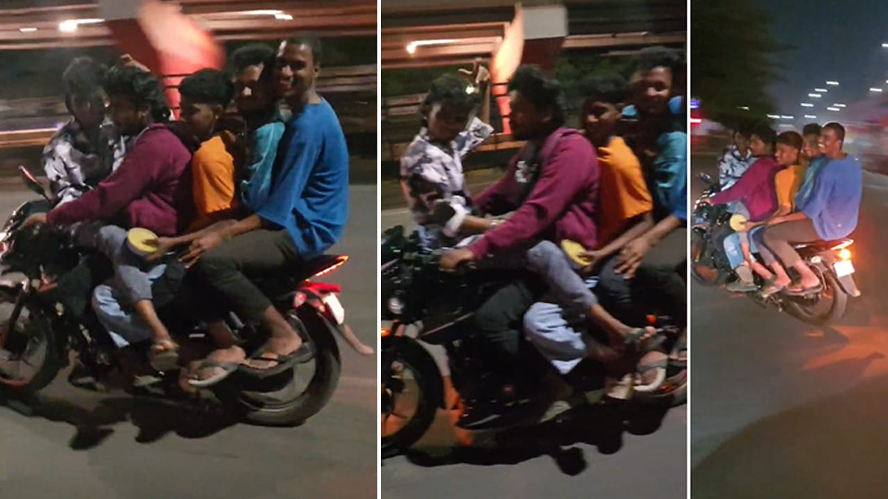 Hyderabad: అరేయ్.. ఏంట్రా ఇది.. అర్థరాత్రి స్టంట్ చేసి వైరల్ అయ్యారు.. కట్ చేస్తే..