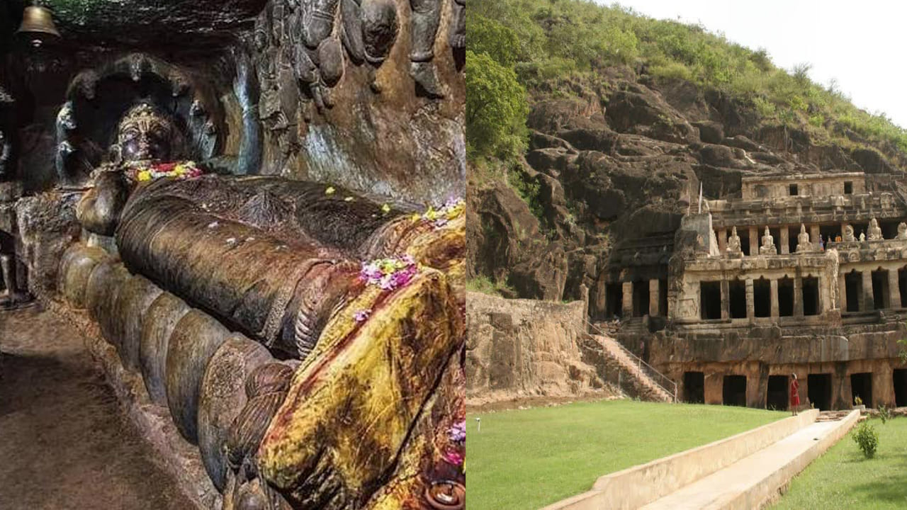 Andhra Pradesh: పద్మనాభుని అద్భుత కొండ.. ఉండవల్లి గుహల రహస్యాలు తెలిస్తే మీరు ఆశ్చర్యపోవడం పక్కా..