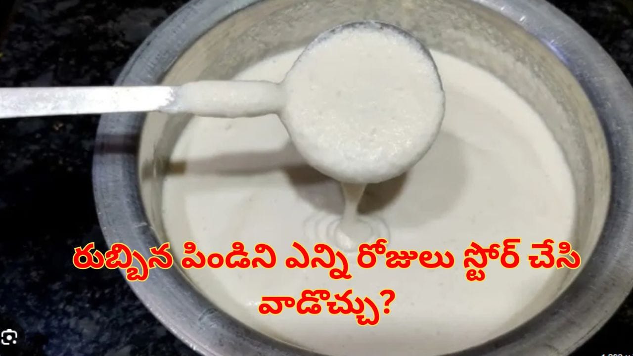 రుబ్బిన దోస లేదా ఇడ్లీ పిండిని.. ఎన్ని రోజుల వరకు వాడొచ్చు! పాడవకుండా ఎలా స్టోర్ చేయాలి!