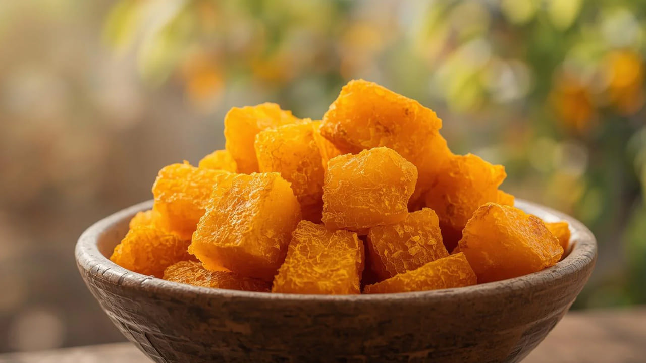 ఒరుగులతో ఉపయోగాలు కూడా అనేకం ఉన్నాయి. మామిడికాయ పప్పు, సాంబార్, మామిడి ఒరుగుల పచ్చడి, మామిడి ఆవకాయ వంటి వంటకాల్లో వీటిని వాడతారు. చింతపండు అందుబాటులో లేనప్పుడు లేదా మామిడి పులుపు కావాలనుకున్నప్పుడు పప్పు, చారు లేదా మాంసాహార కూరల్లో వీటిని వేయవచ్చు. మామిడి రుచి ఏ మాత్రం తగ్గకుండా ఉంటుంది. పచ్చి మామిడికాయల పుల్లని, ఘాటైన రుచిని అలాగే కలిగి ఉంటాయి.