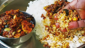 తెలంగాణ స్పెషల్ కోడిగుడ్డు కారమన్నం..