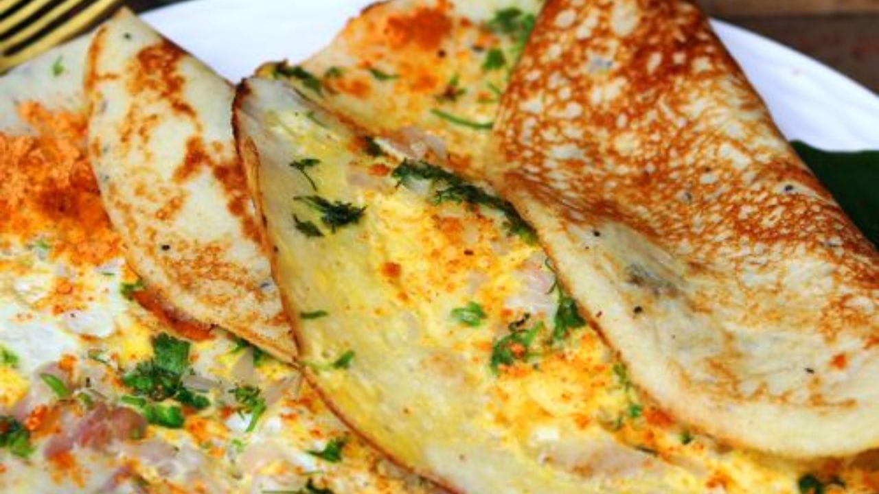 Egg Omelet Dosa
