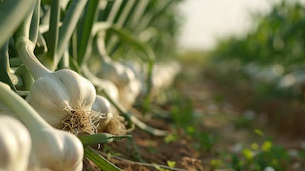 Garlic Plant