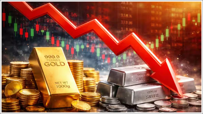 బంగారం, వెండి ధరలు ఎందుకు పడిపోతున్నాయి? ఓహో అసలు కారణాలు ఇవేనా?