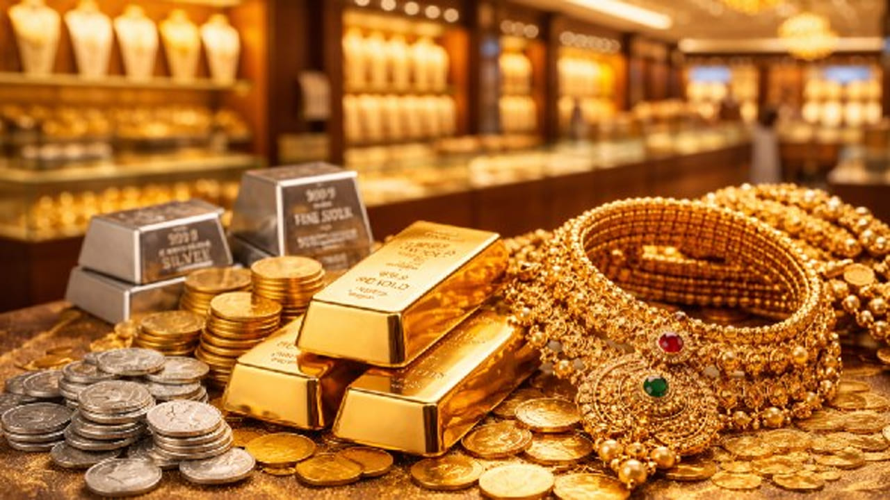  Gold, Silver Prices: బంగారం ధరలు తగ్గుతున్నాయంటే మహిళలు ఎగిరి గంతులేస్తారు. గత కొన్ని రోజుల నుంచి బంగారం, వెండి ధరలు క్రమంగా దిగి వస్తున్నాయి. ఒక రోజు తగ్గితే మరో రోజు పరుగులు పెడుతున్నాయి. ఇలాంటిది ఇప్పుడు భారీ స్థాయిలో దిగి రావడం మహిళలకు ఉపశమనం కలిగిస్తున్నాయి.