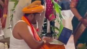 పాపం.. పెళ్లి రోజున ప్రశాంతత లేదు!