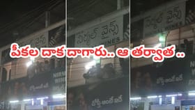 మద్యం మత్తులో యువకుడిని తలక్రిందులుగా వ్రేలాడదీసిన మందుబాబులు..