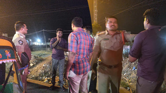 శక్తి యాప్ ద్వారా అర్ధరాత్రి యువతిని కాపాడిన పోలీసులు..