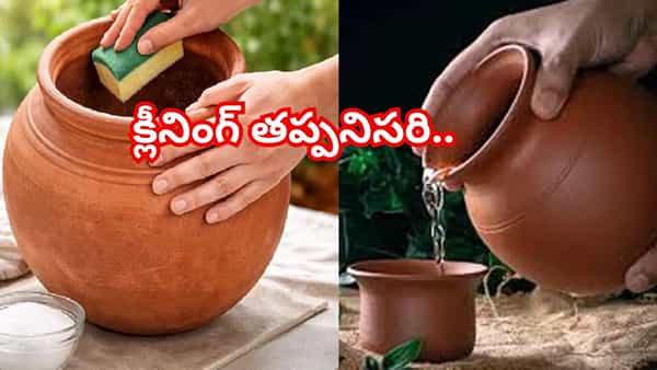 మీ మట్టి కుండలో నీరు చల్లగా ఉండటం లేదా? ఈ క్లీనింగ్ టిప్స్తో మళ్ళీ ఫ్రిజ్లా మార్చుకోండి!