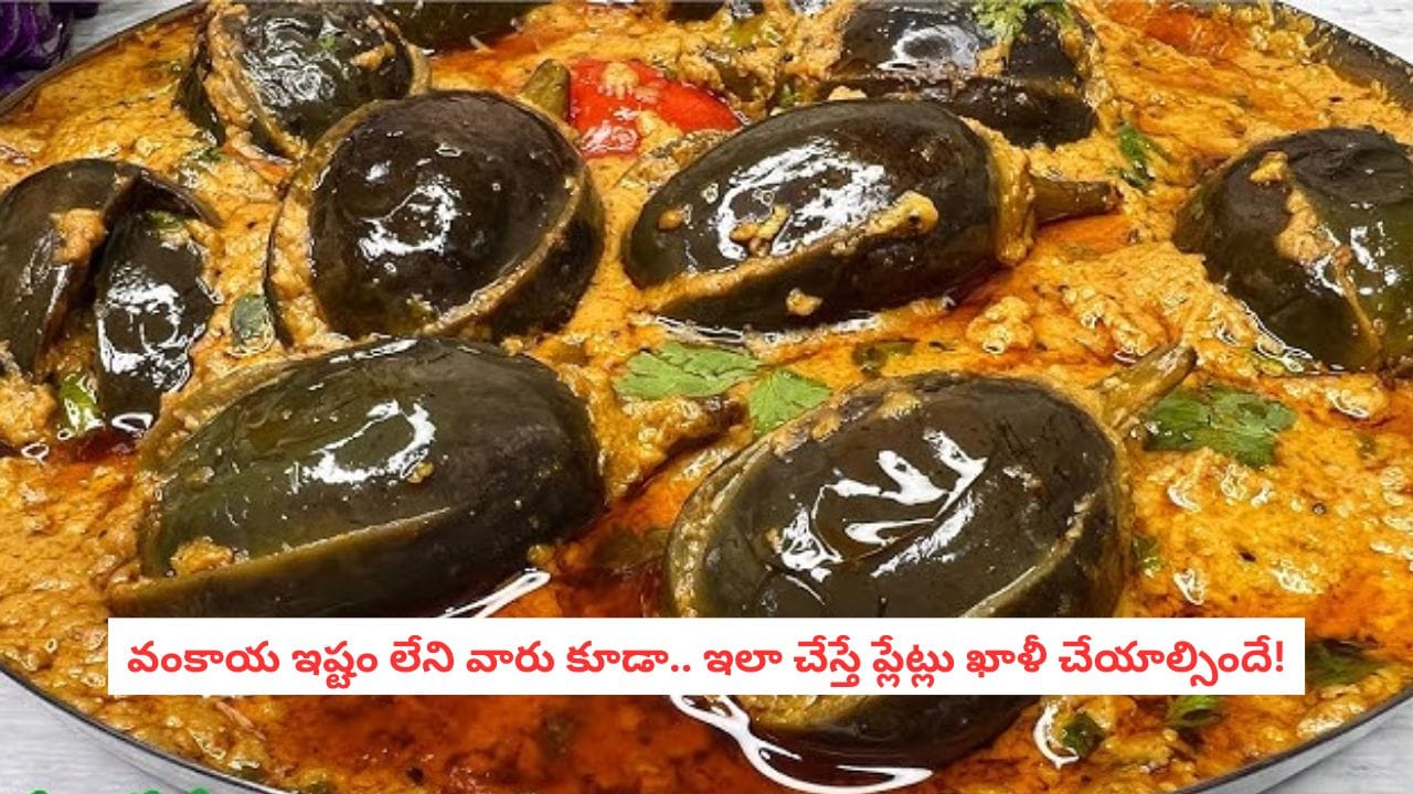 Hyderabadi Baingan Masala Recipe: హైదరాబాదీ స్టైల్ వంకాయ మసాలా.. రోటీ, బిర్యానీల్లోకి దీని రుచి వేరే లెవల్!
