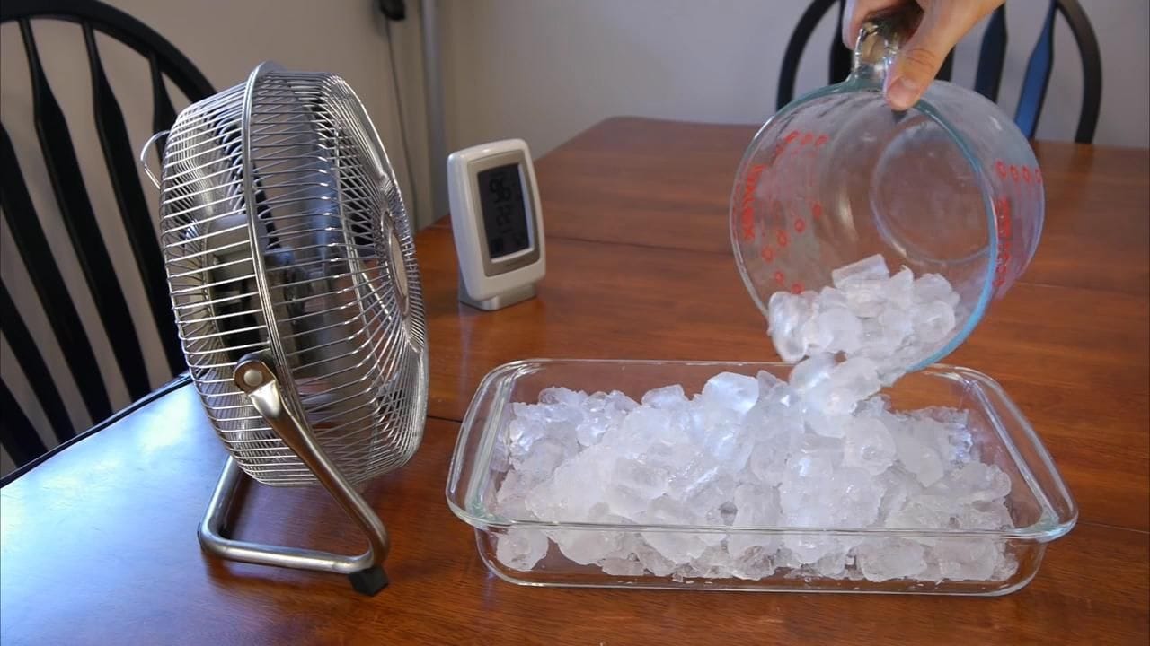 Ice Water Under The Fan