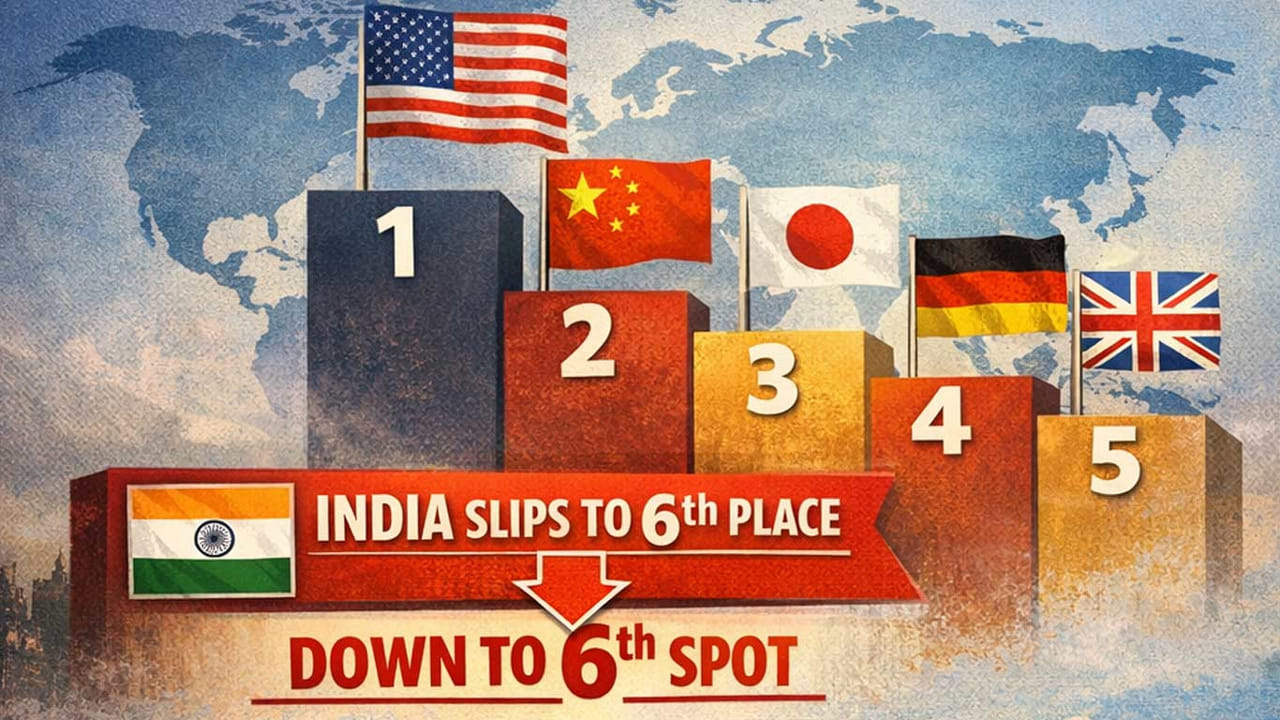 బలమైన వృద్ధి ఉన్నా.. భారత్‌ 6వ ర్యాంక్‌కు ఎందుకు పడిపోయింది? కారణాలు ఇవేనా?