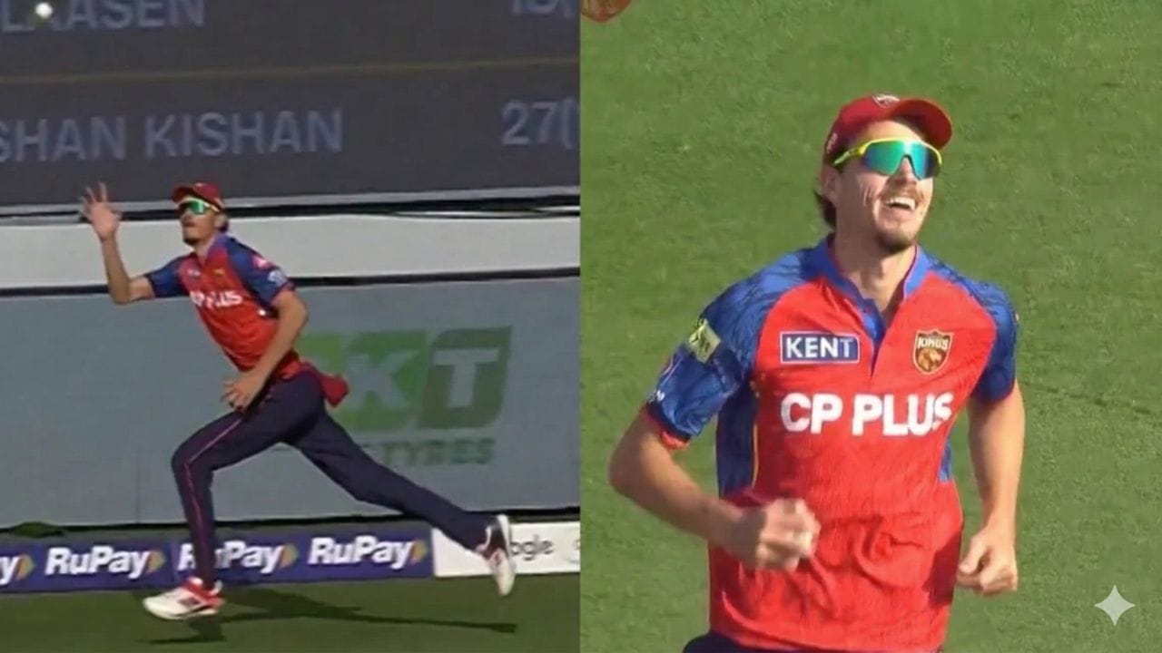 Video: ఒంటిచేత్తో రన్నింగ్ క్యాచ్.. బౌండరీ లైన్‌లో మార్కో జాన్సెన్ షాకింగ్ ఫీల్డింగ్.. నోరెళ్లబెట్టిన ఛోటా ప్యాకెట్