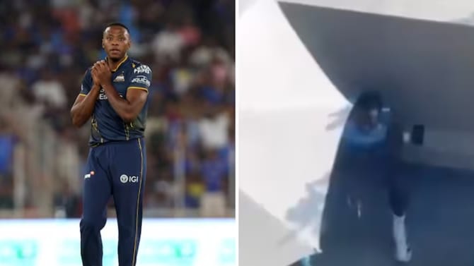 అప్పుడు చాహల్.. ఇప్పుడు రబాడ.. ఇలా కెమెరాకు దొరికారు..