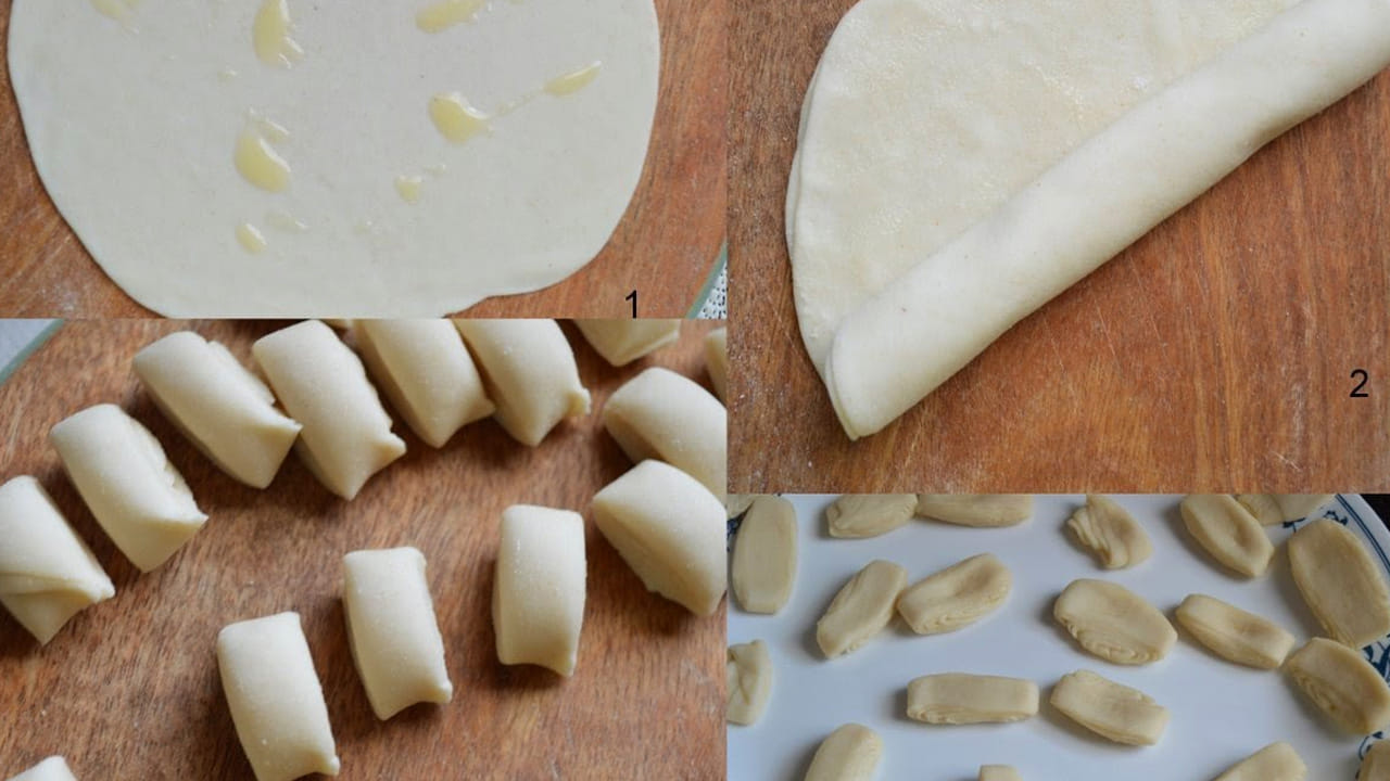 ఇప్పుడు పాకం తయారు చేసుకోవాలి : దీని కోసం మైదా పిండిని తీసుకున్న కప్పుతో ఒక కప్పుడు చక్కెర తీసుకోవాలి. తర్వాత దీనికి రెండు కప్పుల నీరు యాడ్ చేసి, పాకం తయారు చేసుకోవాలి. దాదాపు 10 నుంచి 15 నిమిషాల పాటు లో ఫ్లేమ్ మంటపై చక్కెర కరిగే వరకు మరగనివ్వాలి. చక్కెర నీరు బాగా మరిగి మరీ తీగ పాకం కాకుండా, మరీ నీటిలా కాకుండా కాస్త బంక టైప్‌లో పాకం వచ్చేలా చూసుకోవాలి.  పాకం వచ్చిన తర్వాత స్టవ్ ఆఫ్ చేసి, పాకంలో రెండు చుక్కల నిమ్మరసం వేసి పక్కన పెట్టుకోవాలి. నిమ్మరసం వేయడం వలన పాకం గట్టి పడకుండా ఉంటుంది.