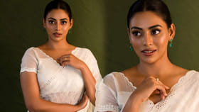 దేవకన్యలా మెరిసిన కామాక్షి భాస్కర్ల