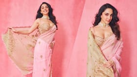 ఖరీదైన చీరలో కియారా అద్వానీ రాయల్ లుక్