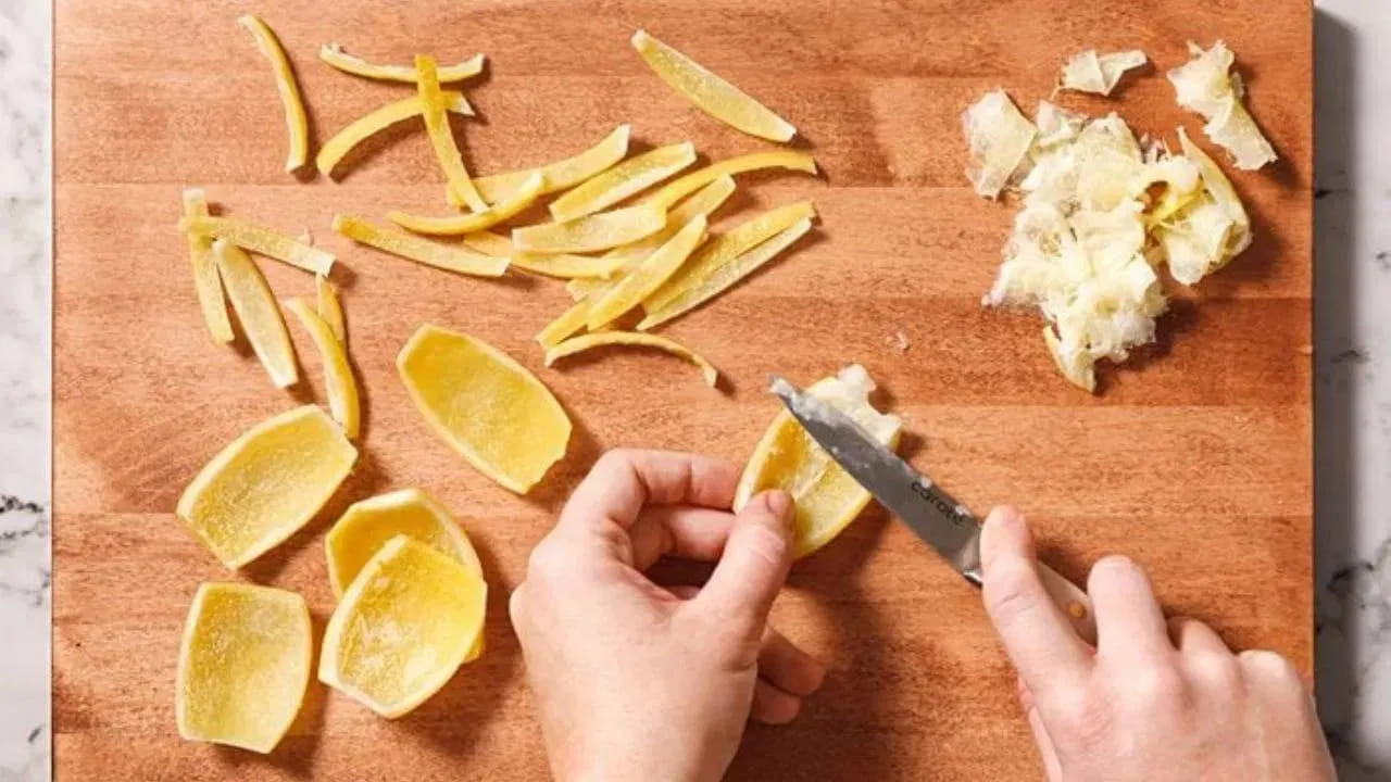 Lemon Peels For Home Cleaning