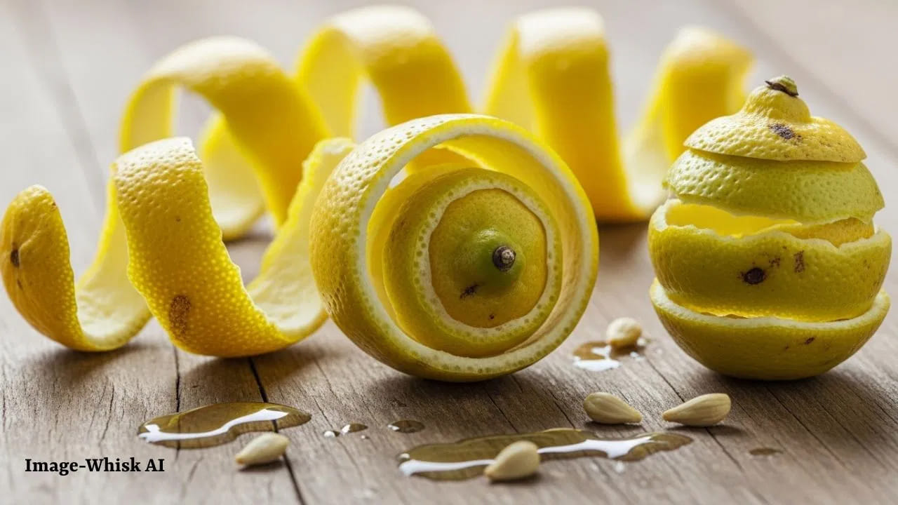 Lemon Peels For Home Cleaning