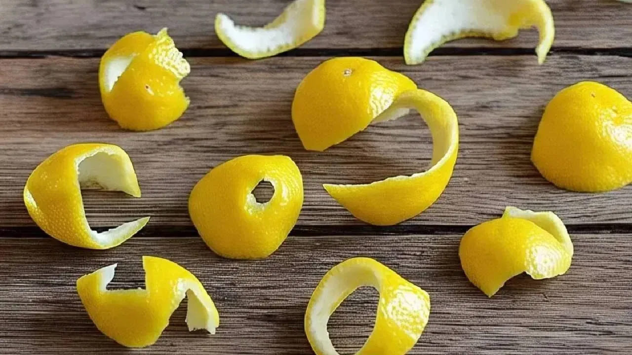 Lemon Peels For Home Cleaning