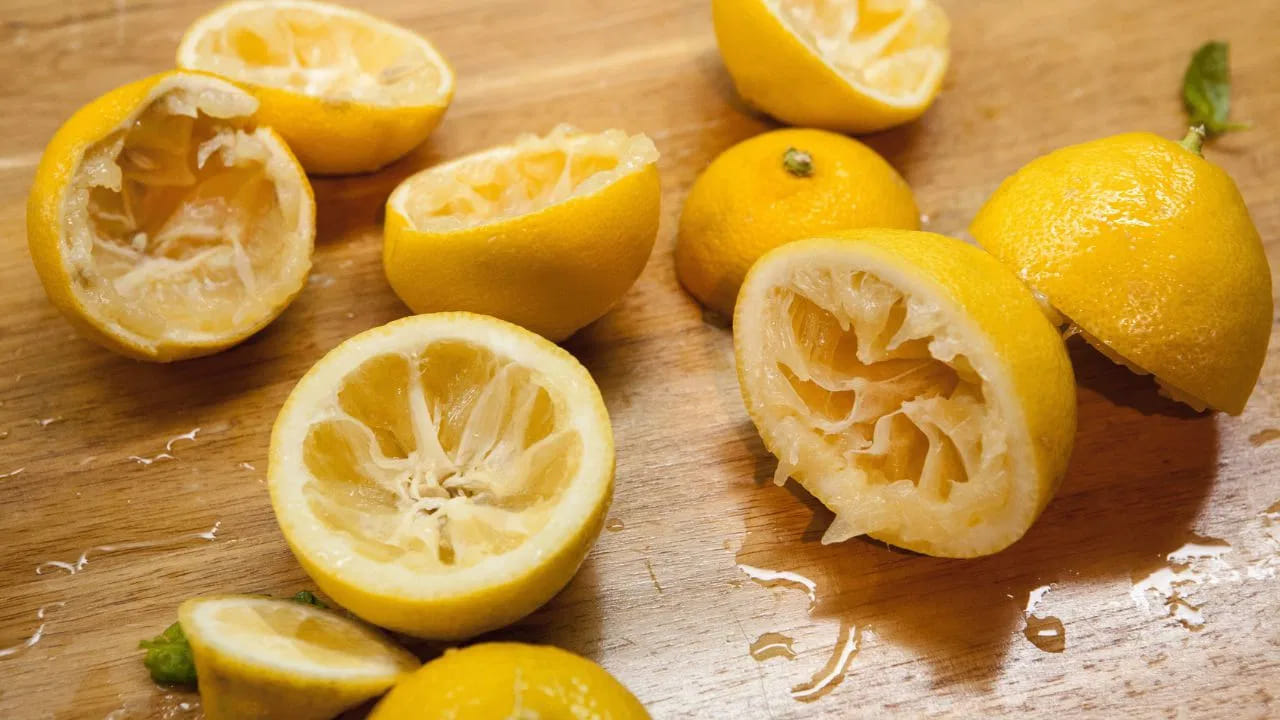 Lemon Peels For Home Cleaning