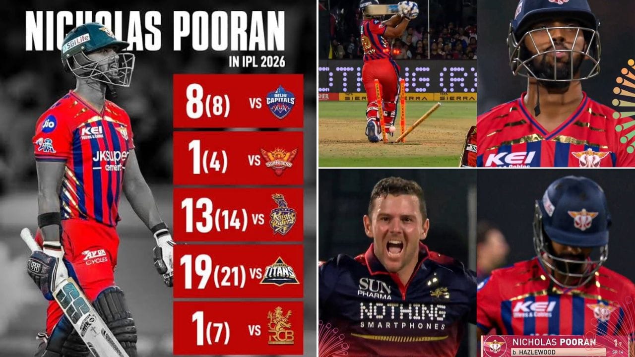 ఓవరాల్‌గా ఈ మెగా లీగ్ చరిత్రను పరిశీలిస్తే, పూరన్ ఇప్పటివరకు 96 మ్యాచ్‌లలో 32.10 సగటుతో 2344 పరుగులు చేశాడు. ఇందులో 14 అర్ధ సెంచరీలు ఉన్నాయి. మొత్తం మీద 164.95 స్ట్రైక్ రేట్‌తో ఆడే పూరన్, తన స్థాయికి తగ్గట్టుగా పుంజుకోవాలని జట్టు యాజమాన్యం కోరుకుంటోంది. లక్నో జట్టు ప్లేఆఫ్స్ ఆశలు సజీవంగా ఉండాలంటే, ఈ కరీబియన్ హిట్టర్ తన పాత ఫామ్‌ను అందిపుచ్చుకోవడం అత్యంత కీలకం.