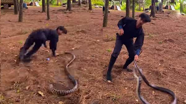Viral Video: ఏందిరా సామి.. అది పామా..? తాడా..? గిరగిరా తిప్పుతుంటే, వెన్నులో వణుకు పుడుతుంది..!