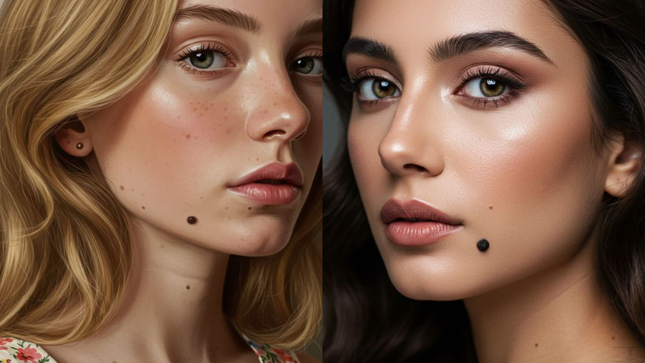 ఏ స్త్రీకి అయితే కుడి చెంప పై పుట్టు మచ్చ ఉంటుందో వారు చాలా అదృష్టవంతులు. వారు ఎక్కడ ఉన్నా అక్కడ ధన ప్రవాహం ఉంటుంది. అంతే కాకుండా ఇలాంటి వారు చాలా చలాకీగా ఉంటారు. గొప్ప స్థాయిలో ఉంటారు. 