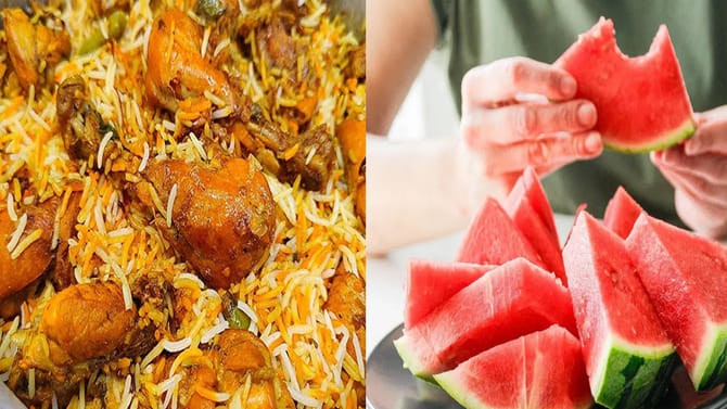 రాత్రి బిర్యానీ, పుచ్చకాయ తిని పడుకున్నారు.. తెల్లారి చూసేసరికి..