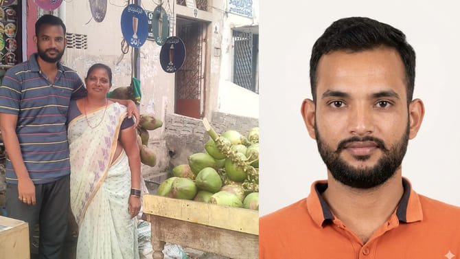 కొబ్బరిబోండాల కొట్టు నడిపేవాడు.. ఇప్పుడు ఇన్‌కం ట్యాక్స్ ఆఫీసర్..