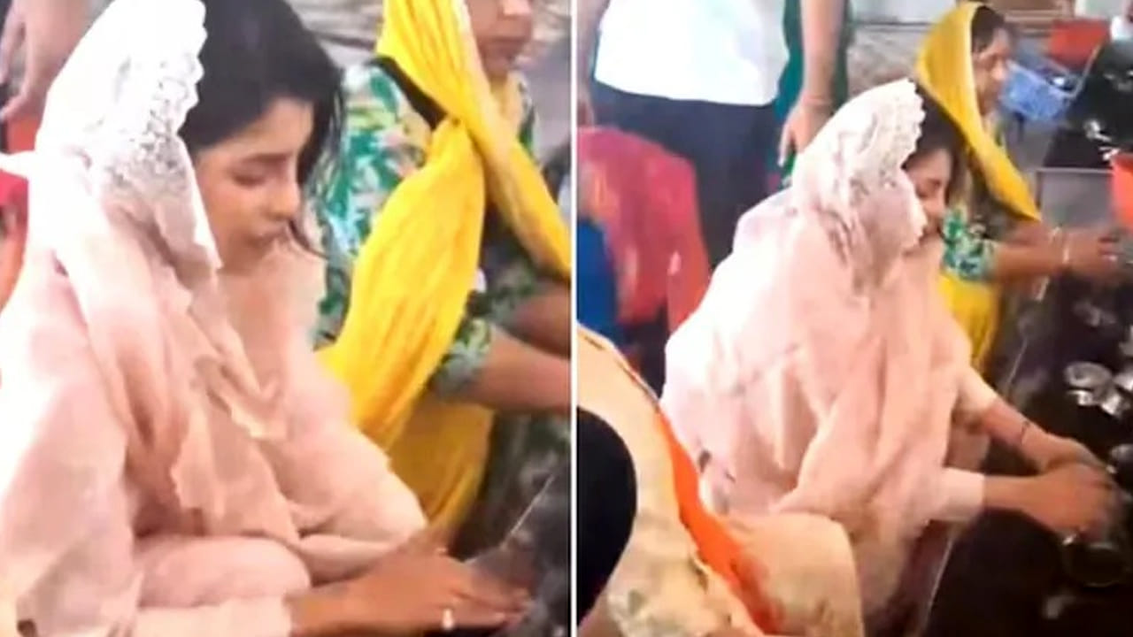 గుడిలో గిన్నెలు కడిగిన స్టార్ హీరోయిన్.. వినయం అంటే ఇదే అంటున్న నెటిజన్స్