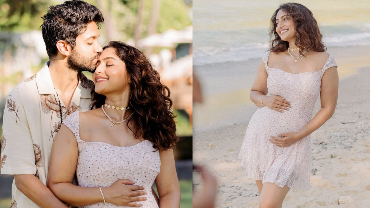 తెలుగులో 'సామజవరగమన' సినిమా ఆమెకు భారీ గుర్తింపు తెచ్చిపెట్టింది. ప్రస్తుతం ఆమె 'మృత్యుంజయ్', 'మ్యాడ్ స్క్వేర్' వంటి పలు క్రేజీ ప్రాజెక్టులలో నటిస్తూ బిజీగా ఉన్నారు. రెబా తన లాంగ్ టైమ్ బాయ్‌ఫ్రెండ్ జోమాన్ జోసెఫ్‌ను 2022లో వివాహం చేసుకున్నారు. పెళ్లయిన రెండేళ్ల తర్వాత ఈ జంట ఇప్పుడు తమ మొదటి సంతానం కోసం ఎదురుచూస్తున్నారు. ప్రెగ్నెన్సీ సమయంలో కూడా రెబా తన గ్లామర్‌తో నెటిజన్లను ఆకట్టుకుంటున్నారు. ఆమె ఆరోగ్యంగా ఉండాలని, పండంటి బిడ్డకు జన్మనివ్వాలని కోరుకుంటూ నెటిజన్లు కామెంట్స్ చేస్తున్నారు.