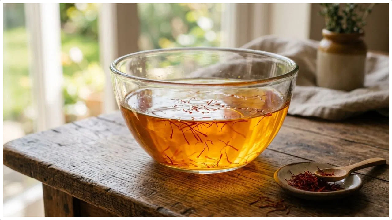  మీ సమాచారం కోసం ఔషధ గుణాలు పుష్కలంగా ఉన్న కుంకుమపువ్వు నీరు మీ ఆరోగ్యానికి సర్వతోముఖ ప్రయోజనాలను అందిస్తుంది. మీరు మీ బరువు తగ్గే ప్రయాణాన్ని వేగవంతం చేయాలనుకుంటున్నారా? అయితే, మీరు వ్యాయామంతో పాటు కుంకుమపువ్వు నీరు తాగడం ప్రారంభించవచ్చు. జీవక్రియను పెంచడంలో కుంకుమపువ్వు నీరు ప్రభావవంతంగా ఉంటుందని నిరూపించవచ్చు.