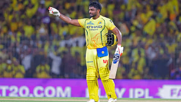 Sanju Samson : చెపాక్లో సంజు శాంసన్ విధ్వంసం.. తొలి సెంచరీతో చెన్నైకి గ్రాండ్ విక్టరీ.. రజినీకాంత్ స్టైల్లో సెలబ్రేషన్