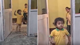 చదువుకోమంటే టీచర్‌కే వార్నింగ్ ఇచ్చిన బుడ్డోడు!