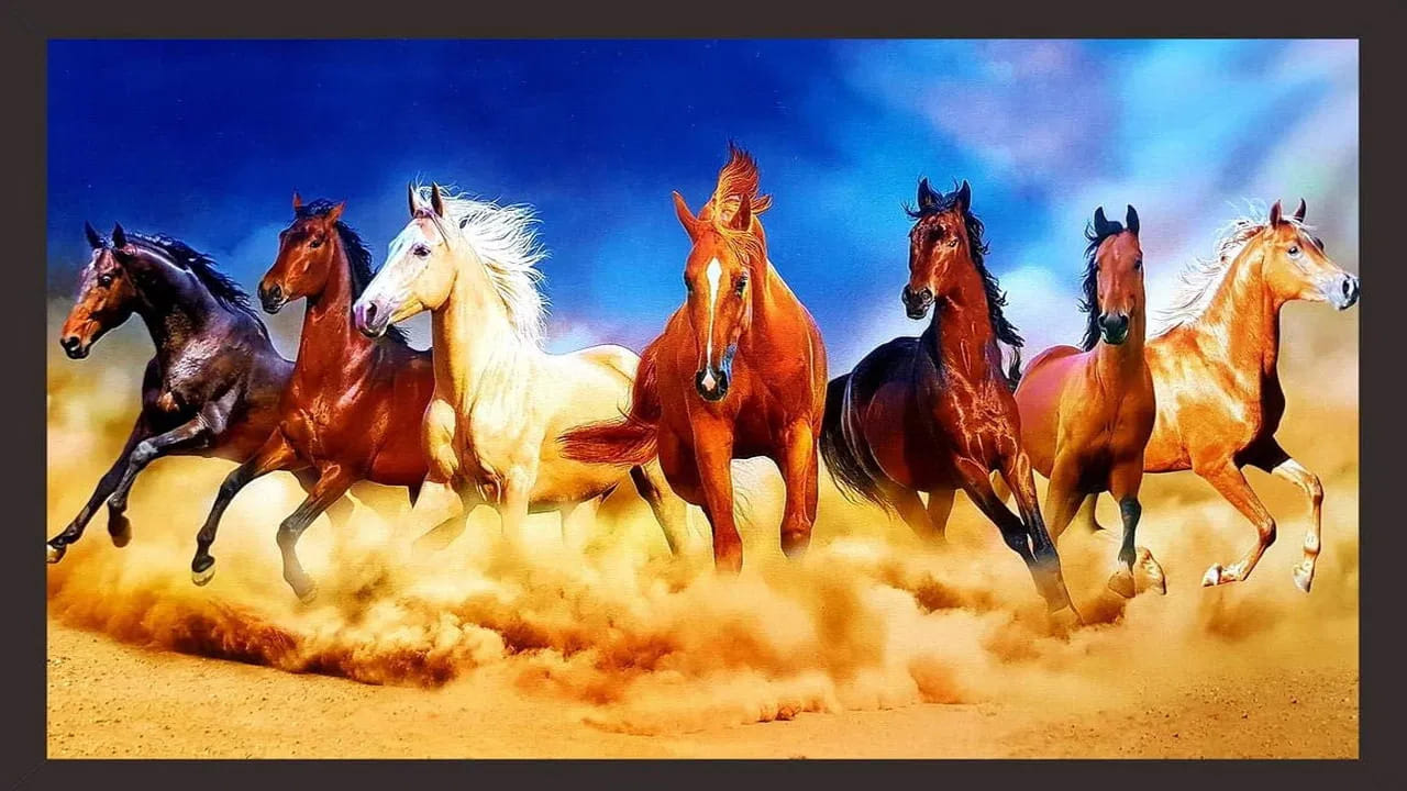  అలాగే ఉత్తర దిశలో పెట్టడం కూడా చాలా మంచిది. ఏడు తెలుపు రంగు గుర్రాల ఫొటోలను ఉత్తర దిశలో పెట్టడం వలన ఆర్థికంగా కలిసి వస్తుంది. ఇది ఆర్థిక లాభాలను తీసుకొస్తుంది. వ్యాపారంలో, ఇంటిలో డబ్బుకు లోటు ఉండదు. అందువలన ఈ ఏడు గుర్రాల ఫొటోను ఇంటిలో ఉత్తర దిశలో పెట్టడం కూడా చాలా మంచిది అని చెబుతున్నారు వాస్తు శాస్త్ర నిపుణులు.