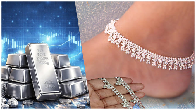 Silver: మహిళలకు శుభవార్త.. ఏకంగా రూ.50 వేలు తగ్గిన వెండి ధర..!