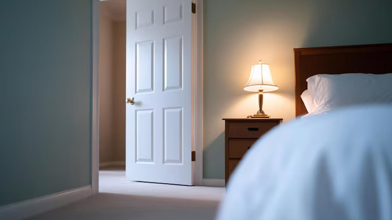 పిల్లలను పడుకోబెట్టినప్పుడు కూడా తలుపు మూసి ఉంచాలి. దీనివల్ల వారు ఇంట్లోని సాధారణ శబ్దాలకు అలవాటు పడతారు. డిస్టర్బ్ అవ్వకుండా నిద్రిస్తారు. అలాగే, పెంపుడు జంతువులను బెడ్‌రూమ్ బయటే పడుకోబెట్టి తలుపు వేయడం వల్ల, అవి అర్ధరాత్రి గదిలోకి వచ్చి మీ నిద్రను పాడు చేయకుండా ఉంటాయి. చివరిగా.. ఒకవేళ మీ గదిలో కిటికీలు లేకపోయినా లేదా వెంటిలేషన్ తక్కువగా ఉన్నా, తలుపును కొద్దిగా (గ్యాప్ ఉండేలా) తెరిచి ఉంచవచ్చు. కానీ పూర్తి చీకటి, ప్రశాంతత కోసం తలుపులు మూసి ఉంచడమే ఆరోగ్యకరమని నిపుణులు స్పష్టం చేస్తున్నారు.