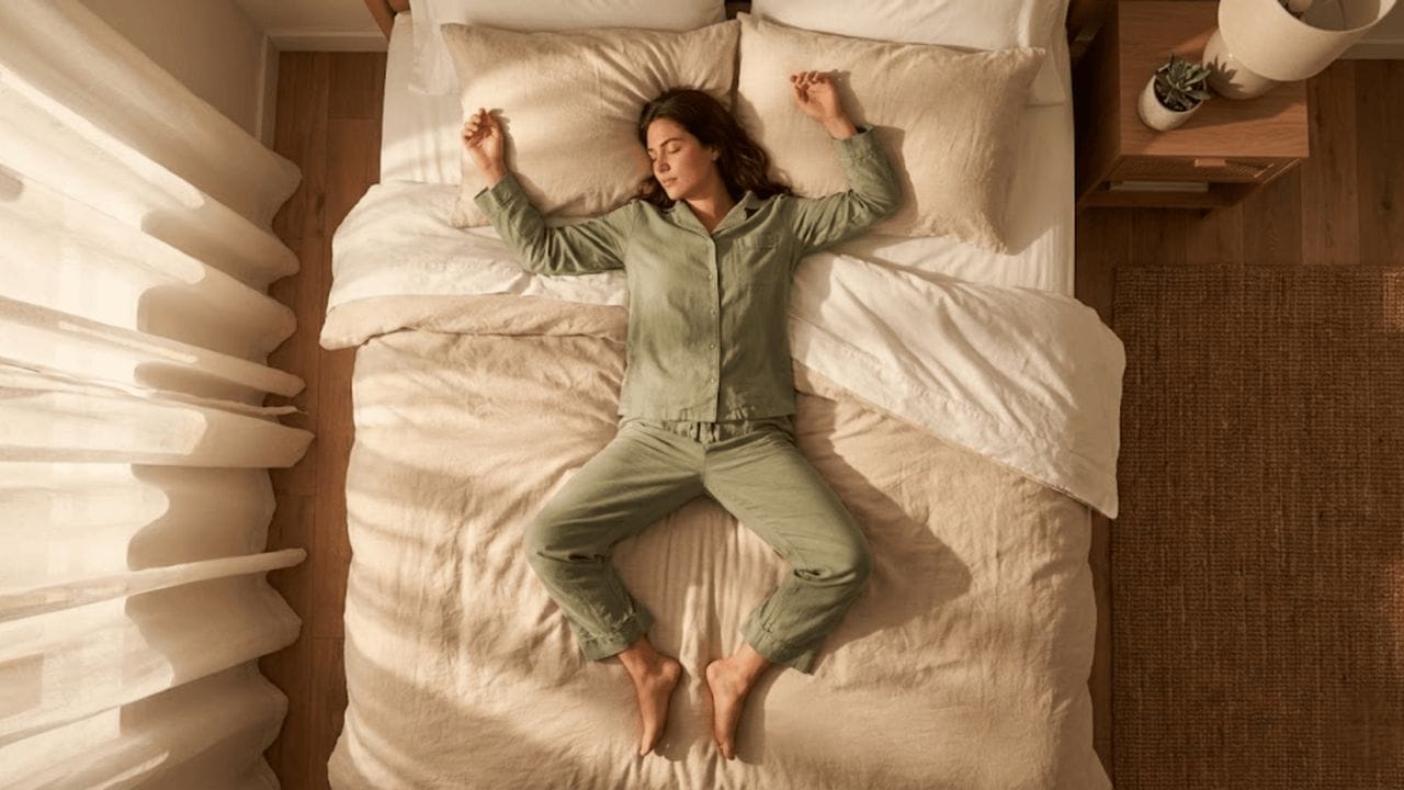 స్టార్ ఫిష్ భంగిమ: చేతులు, కాళ్లు వెడల్పుగా చాపి నక్షత్రం ఆకారంలో పడుకునే వారు స్నేహానికి, బంధాలకు ఎక్కువ విలువ ఇస్తారట. ఇలాంటి  వ్యక్తి ఒక మంచి స్నేహితుడిగా ఉంటారట. అలానే పక్కవాళ్లు చెప్పేది చాలా ఓపికగా వింటారట. ఇతరుల కష్టాలను తమ కష్టాలుగా భావించి, వారికి సహాయం చేయడానికి ఎప్పుడూ సిద్ధంగా ఉంటారట.