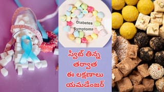 స్వీట్ తిన్న 30 నిమిషాల్లో మీ శరీరంలో జరిగేది ఇదే.. ఈ లక్షణాలు కనిపిస్తే మాత్రం.. యమడేంజర్..