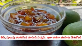 తీపి, పులుపు కలగలిసిన మామిడి పచ్చడి.. ఇలా ఈజీగా తయారు చేసుకోండి