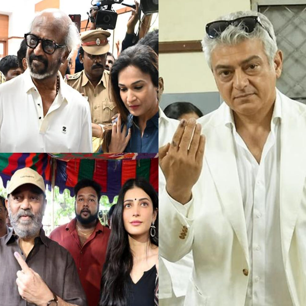 పోలీసులు భారీ బందోబస్త్ ను ఏర్పాటు చేశారు. సామాన్యులతో పాటు సెలబ్రెటీలు కూడా తమ ఓటు హక్కును వినియోగించుకున్నారు. ఉదయం నుంచే పలువురు సెలబ్రెటీలు తమ ఓటు హక్కును వినియోగించుకున్నారు. ఈసారి ఎన్ని కల్లో దళపతి విజయ్ పోటీ చేస్తుండటంతో ఆసక్తి రెట్టింపు అయ్యింది. విజయ్ ప్రచారం లోనూ అదరగొట్టారు. 