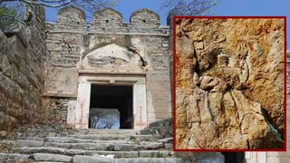 పురాతన కోటలో అరుదైన శిల్పం.. చరిత్ర తెలిస్తే దెబ్బకు నివ్వెరపోవాల్సిందే..!