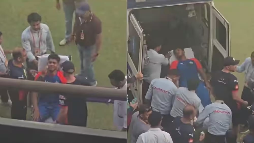 IPL 2026 : ఢిల్లీ క్యాపిటల్స్‌లో విషాదం.. ప్రాక్టీస్‌లో యంగ్ ప్లేయర్‌కు తీవ్రగాయం.. మైదానంలోకి అంబులెన్స్