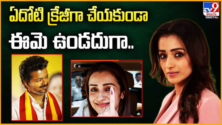 Trisha: ఏదోటి క్రేజీగా చేయకుండా.. ఈమె ఉండదుగా.. Trisha: ఏదోటి క్రేజీగా చేయకుండా.. ఈమె ఉండదుగా..