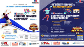 కార్పొరేట్ కోర్టులో క్రీడా జోష్.. TV9 బ్యాడ్మింటన్ మహాసంగ్రామం