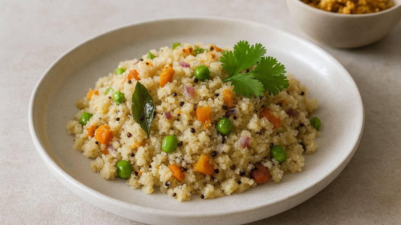  Vegetable Upma
