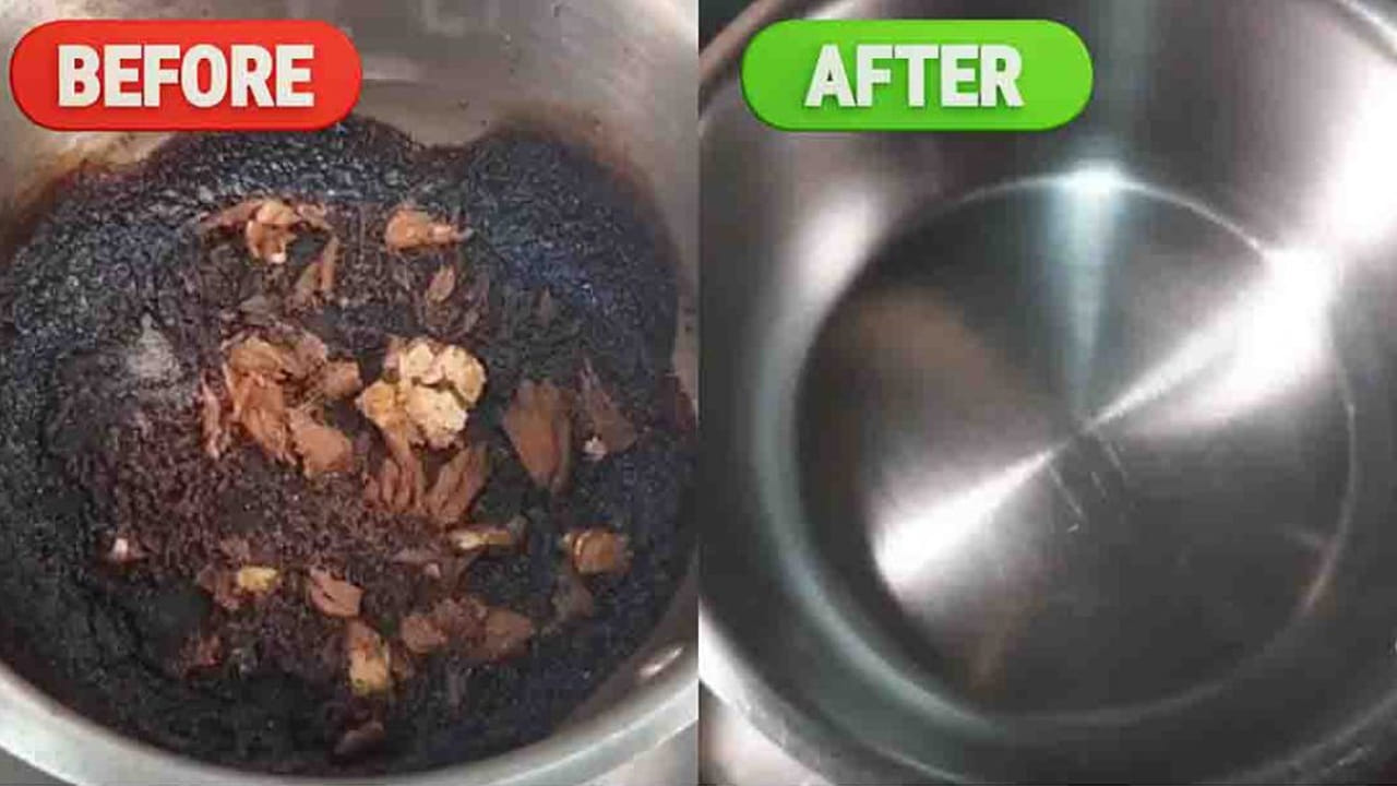 Kitchen Hacks: పనికిరాదనుకున్న మాడిన గిన్నెను ఇలా చేస్తే.. క్షణాల్లో కొత్తదానిలా తళతళ మెరిసిపోతుంది