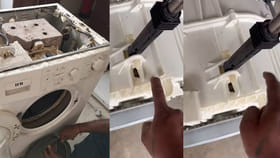 వాషింగ్ మెషీన్ పని చేయడం లేదని ఎలక్ట్రీషియన్‌ను పిలిచారు.. ఆపై