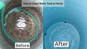 వాటర్ ట్యాంక్ క్లీనింగ్ ఇక చిటికలో పని..